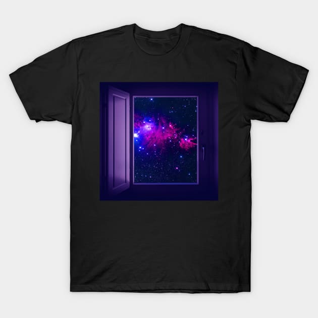 A Window To Endless Possibilities T-Shirt by RiddhiShah